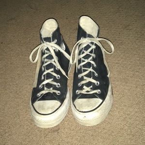 Converse platform high tops